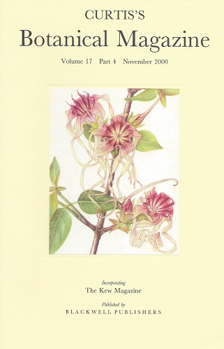 The Kew Magazine Volume 6 part 2 (incorporating Curtis's Botanical ...